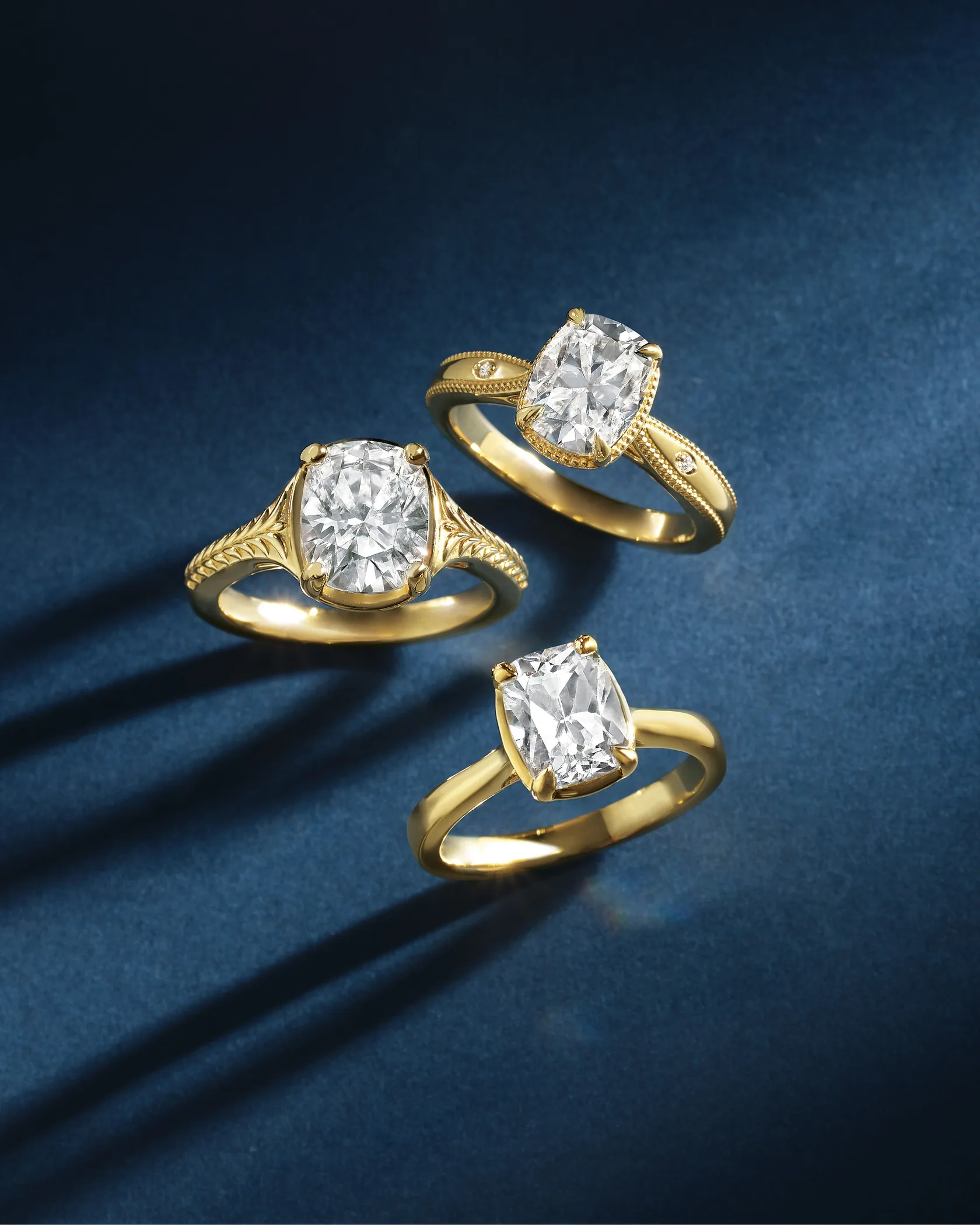Radiant vs. cushion diamonds: crisp geometry or soft romance?